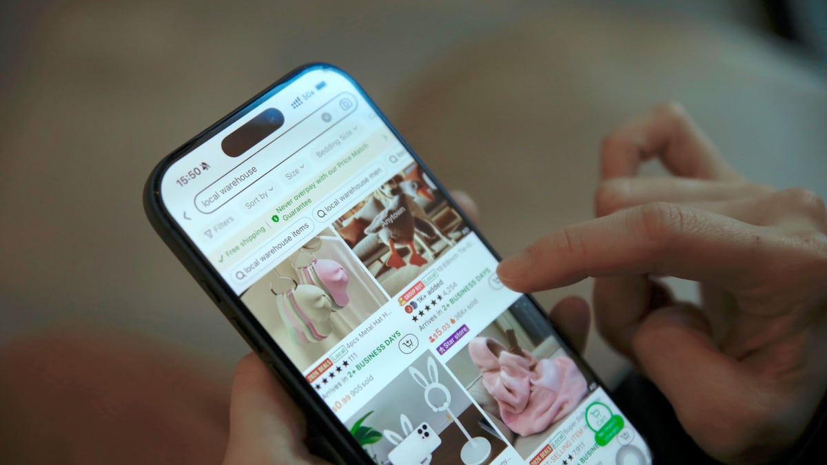 スマートフォンで一覧から出品を探す。22%が買っているのはこの導線